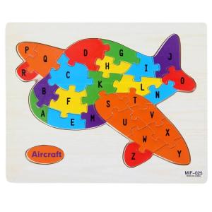 Children's Wooden English Letter Puzzle