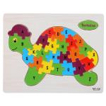 Children's Wooden English Letter Puzzle