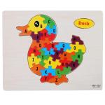 Children's Wooden English Letter Puzzle