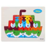 Children's Wooden English Letter Puzzle