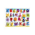 Wooden Alphabet Fruits Learning Educational Puzzle Board